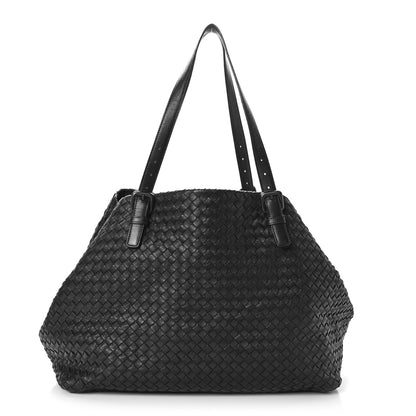 Bottega Veneta Nappa Intrecciato Large Tote Black 1 of 11