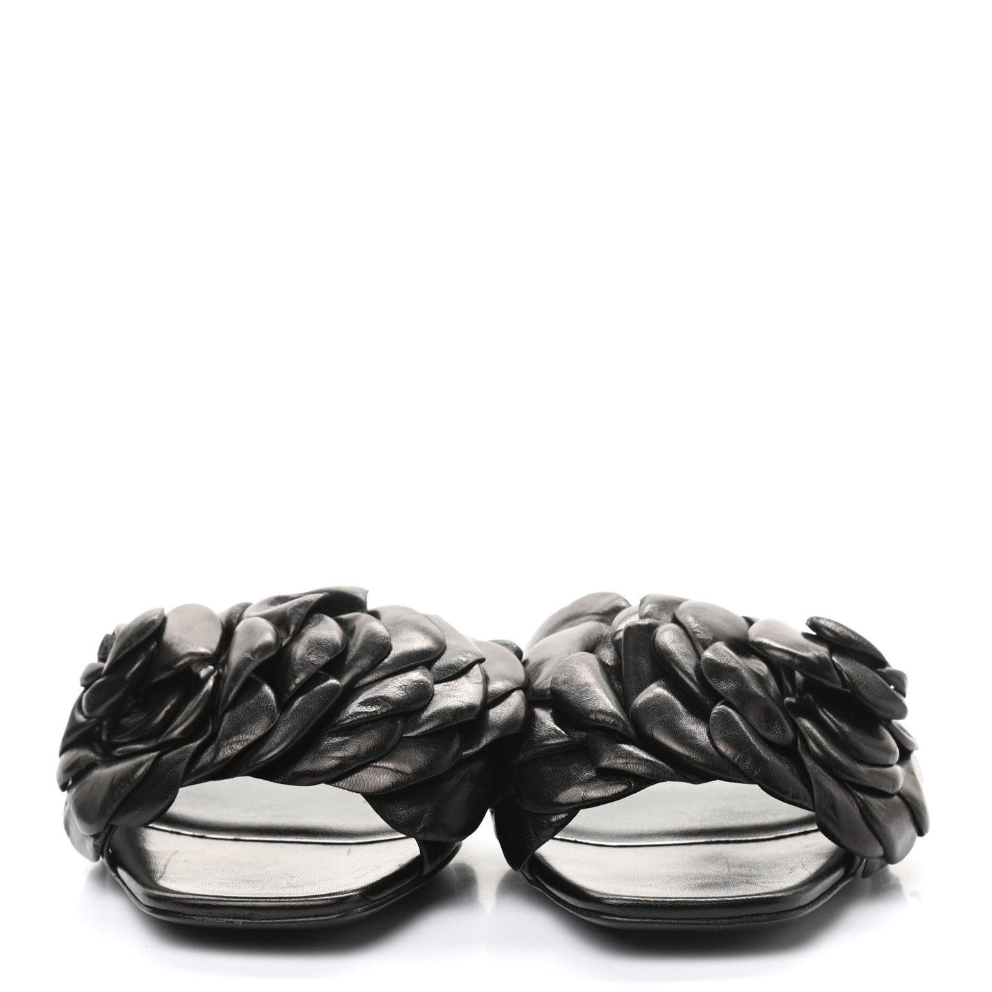 Nappa Atelier 03 Rose Edition Slide Sandals 36.5 Black