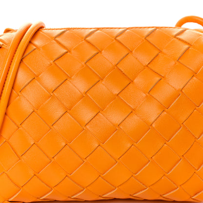 Bottega Veneta Nappa Intrecciato Small Loop Camera Bag Tangerine 7 of 9