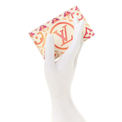 Louis Vuitton Monogram Tiles By The Pool Card Holder Coral 2 of 7