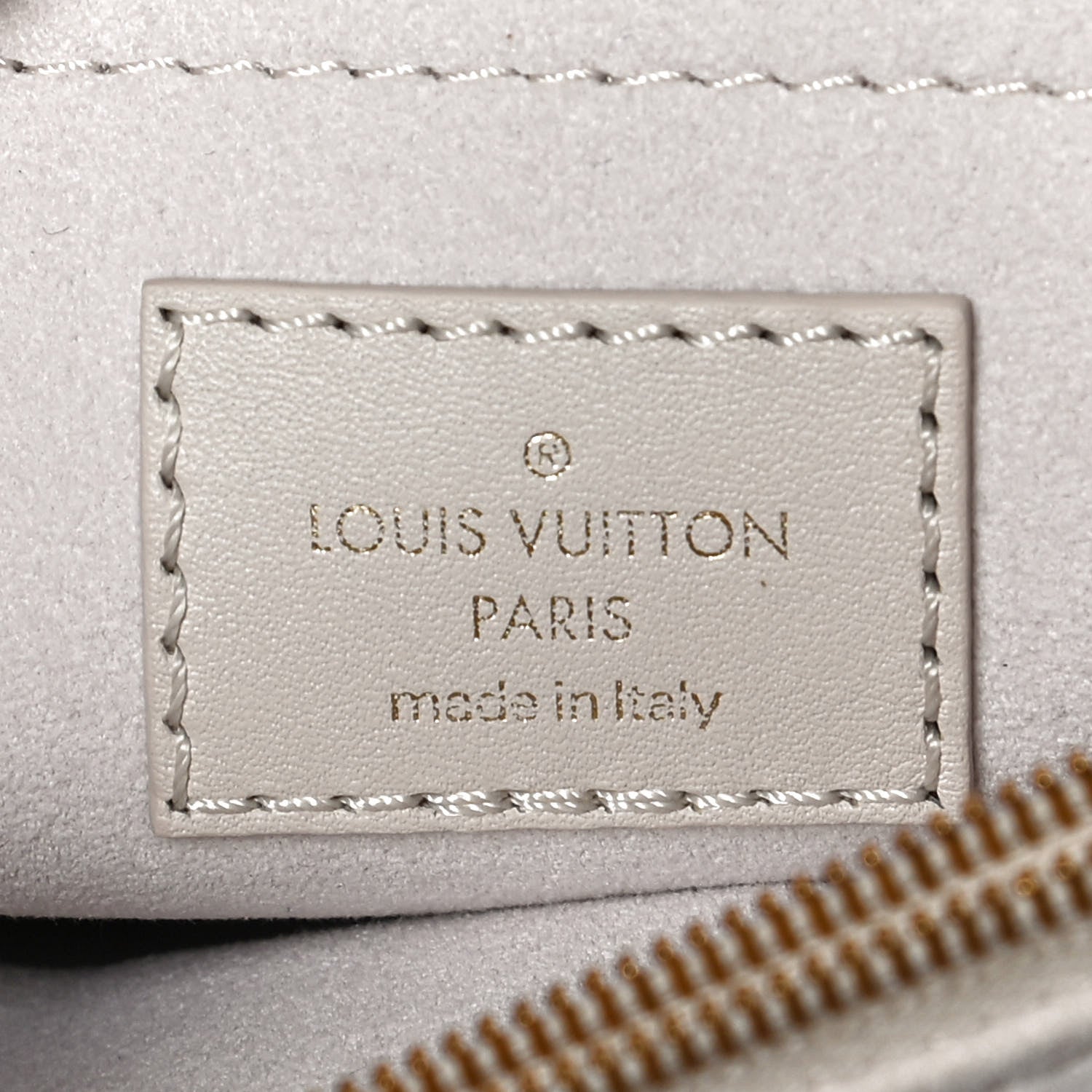 Louis Vuitton Calfskin LV New Wave Chain Bag Ivory 6 of 12