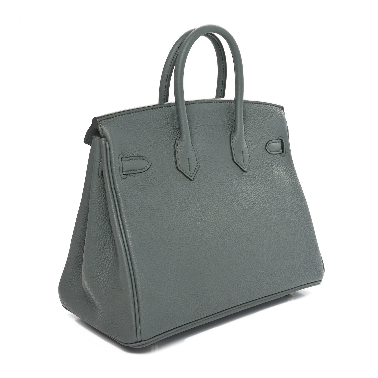 Hermes Togo Birkin 25 Vert Amande 3 of 11