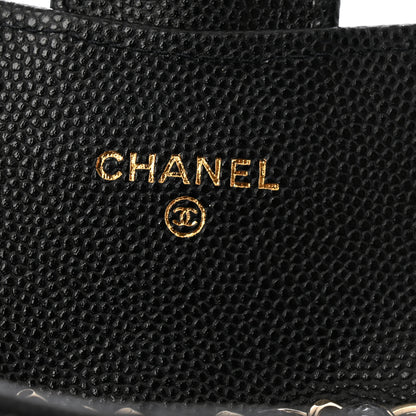 Chanel Caviar Quilted Mini Chain Belt Bag Black 6 of 11