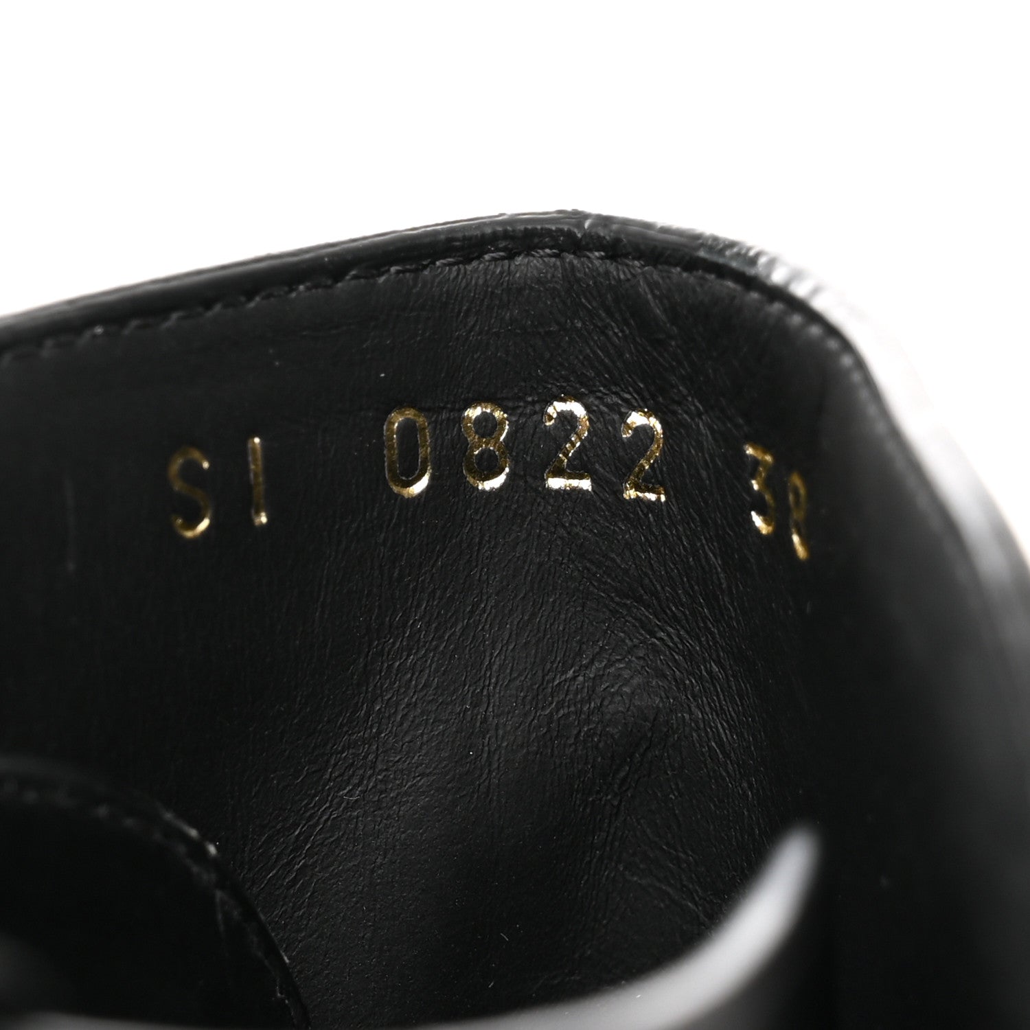 Christian Dior Calfskin Empreinte Ankle Boot 38 Black 6 of 8