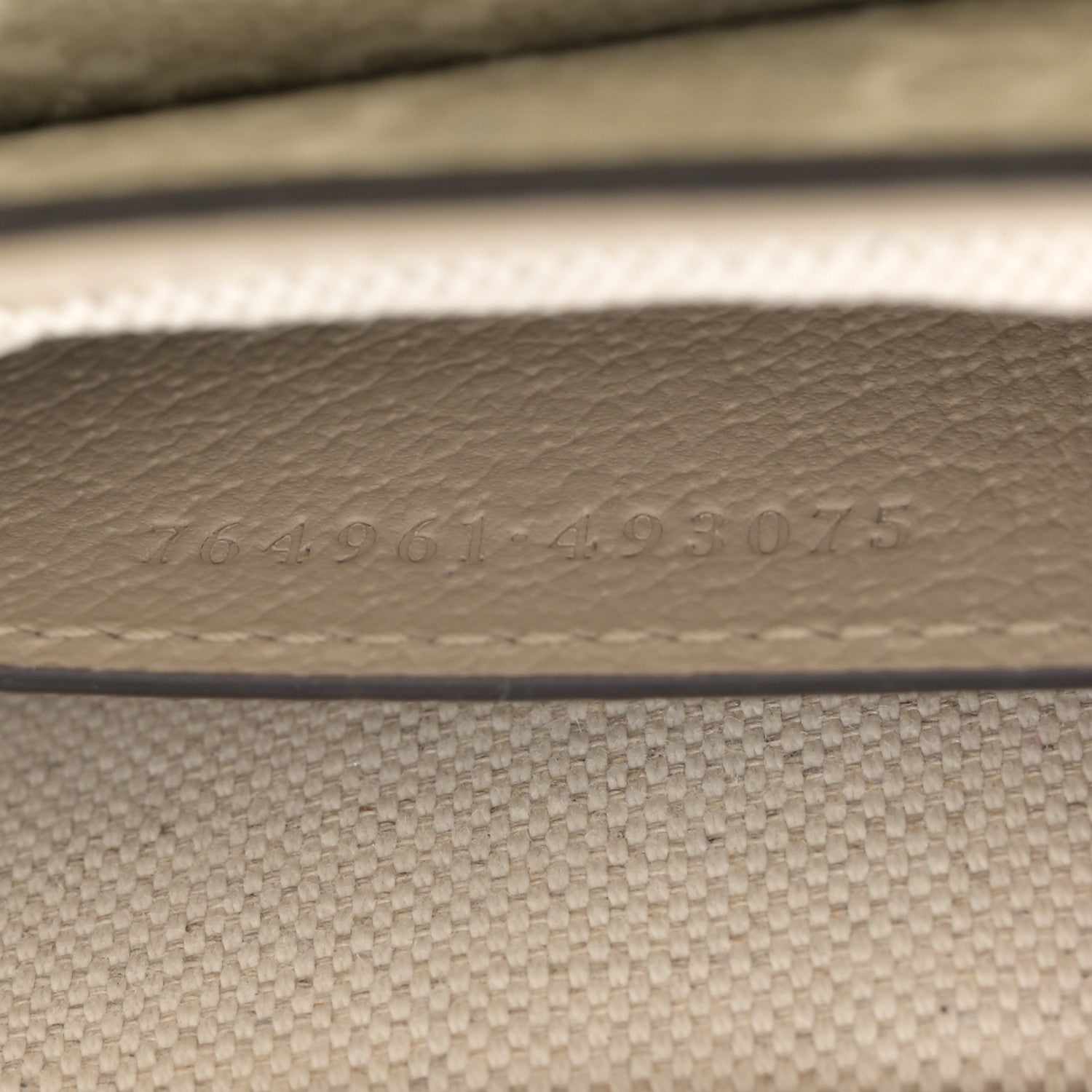 Gucci GG Supreme Monogram Textured Dollar Calfskin Web Mini Ophidia Envelope Shoulder Bag Beige Mystic White Oatmeal 7 of 13