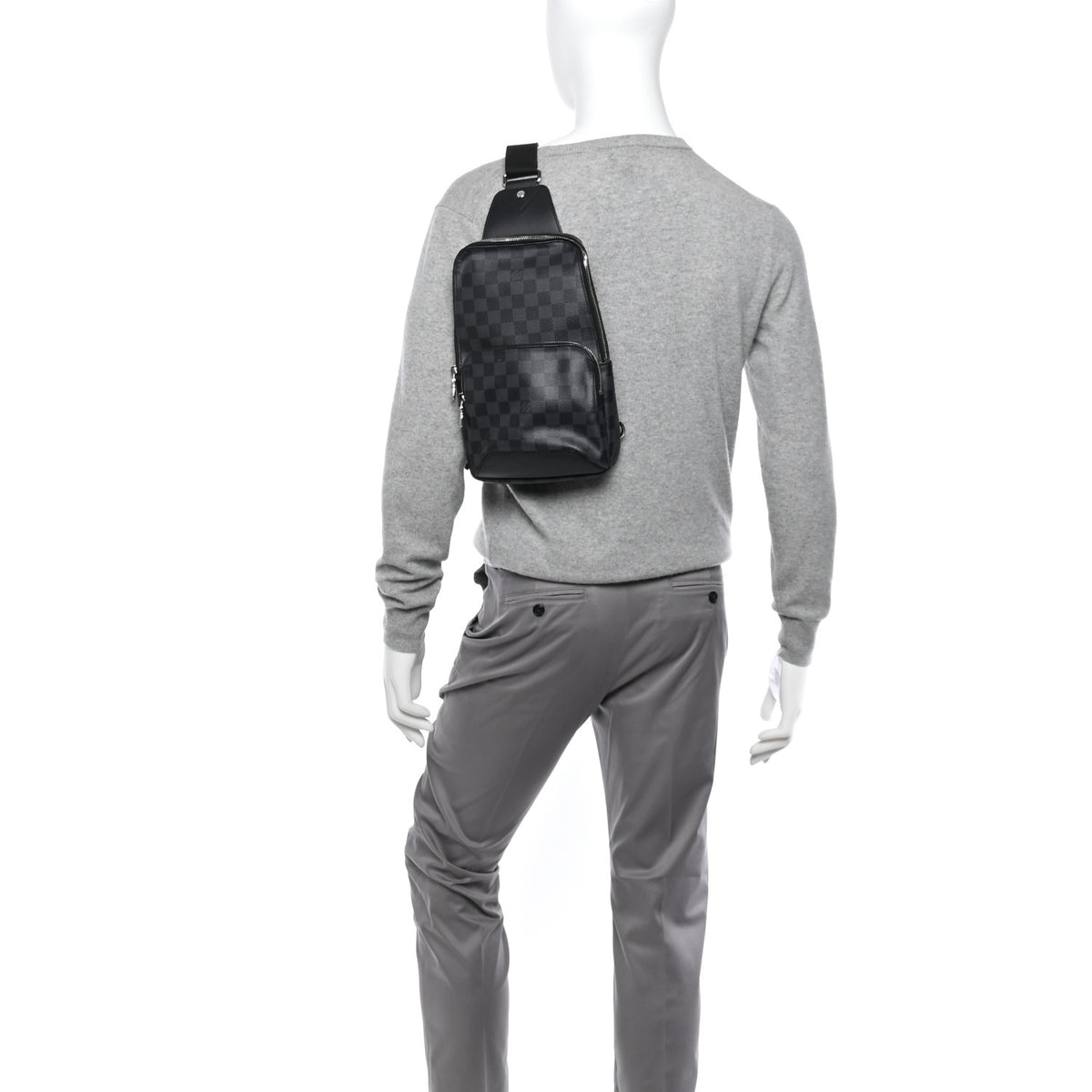 Damier Graphite Avenue Sling Backpack