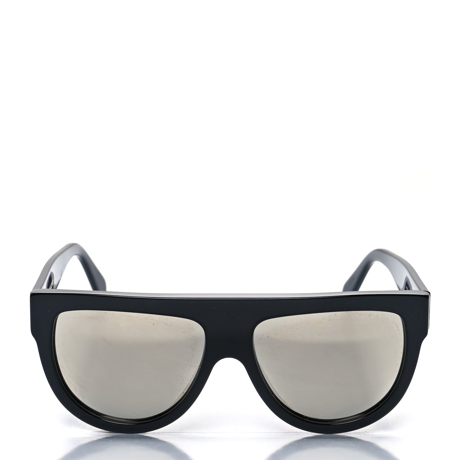 Celine Mirror Sunglasses CL4001IN Black 2 of 7