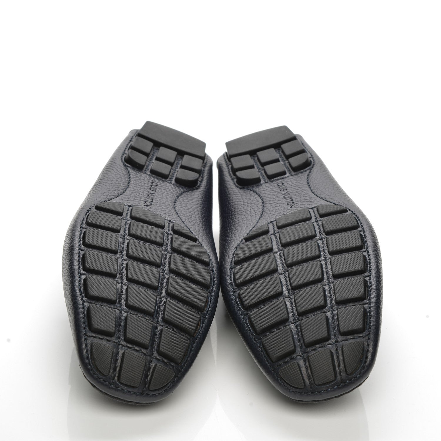 Louis Vuitton Calfskin Monte Carlo Moccasin Loafers 9 Navy 5 of 8
