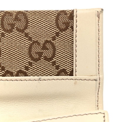 Gucci Monogram Continental Flap Wallet Off White 13 of 17