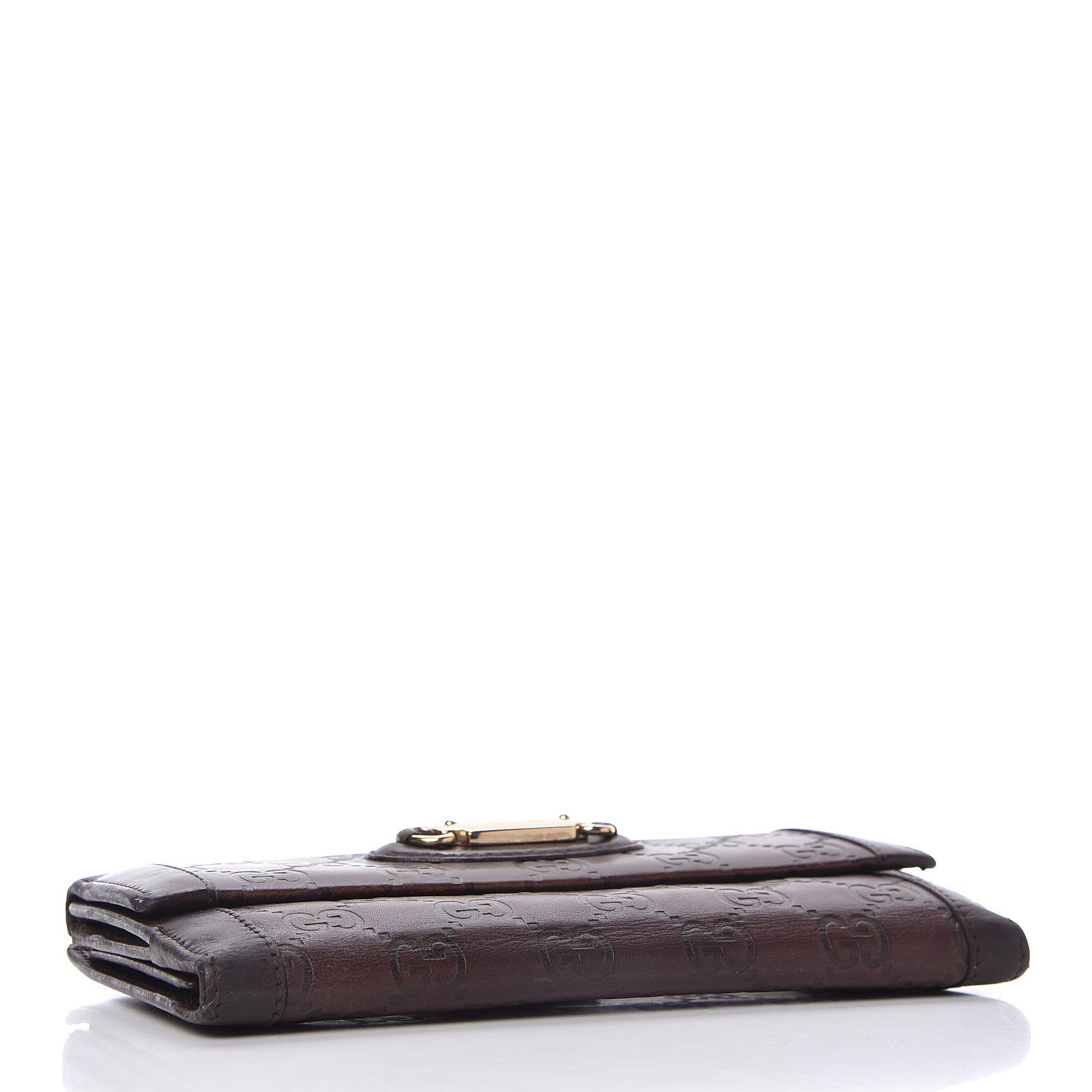 Gucci Guccissima Punch Continental Flap Wallet Brown 4 of 10