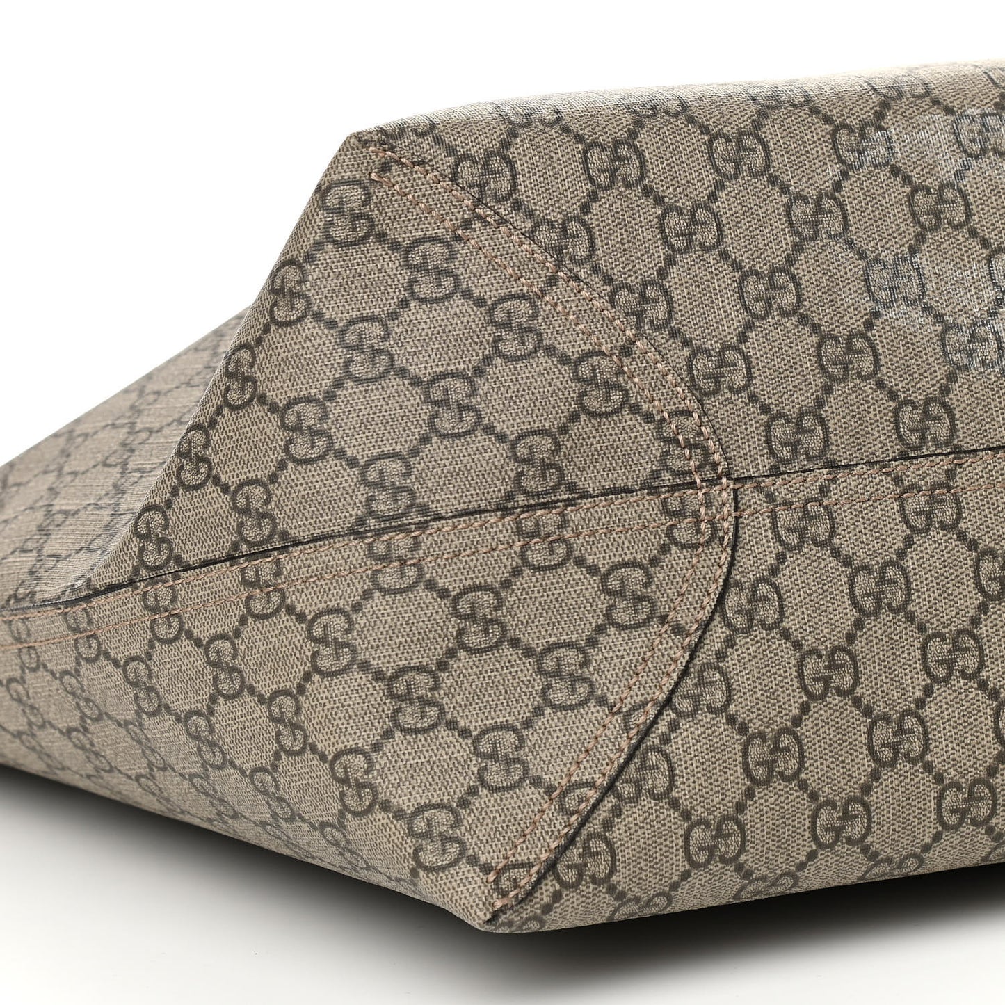 GG Supreme Monogram Medium Ophidia Shopping Tote Ebony