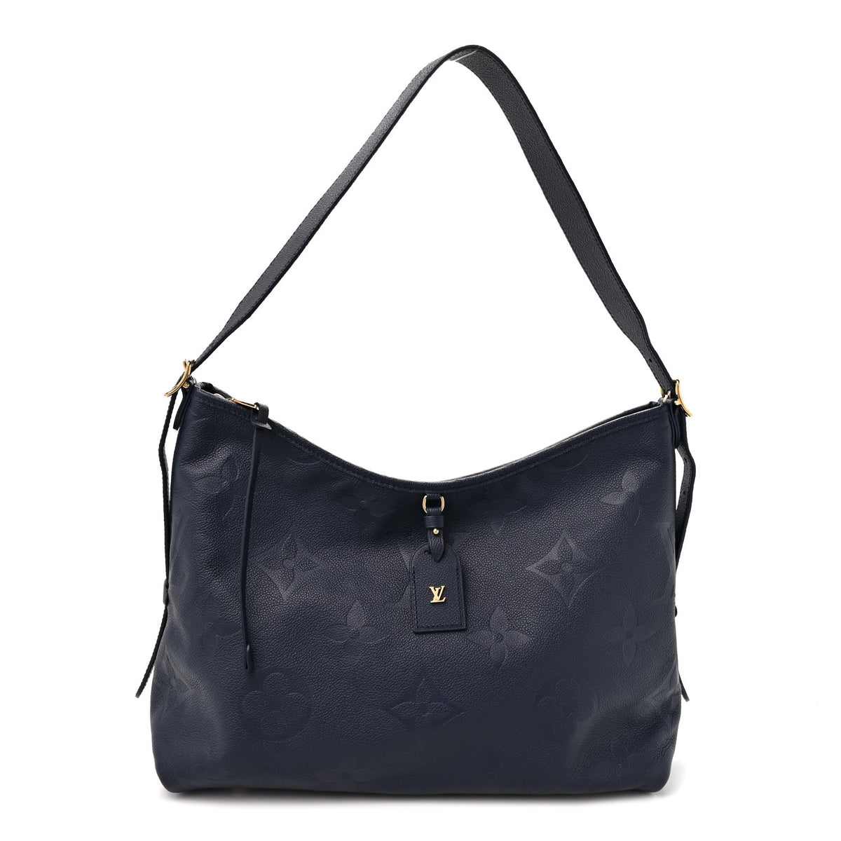 Louis Vuitton Empreinte Monogram Giant CarryAll MM Navy 1 of 9