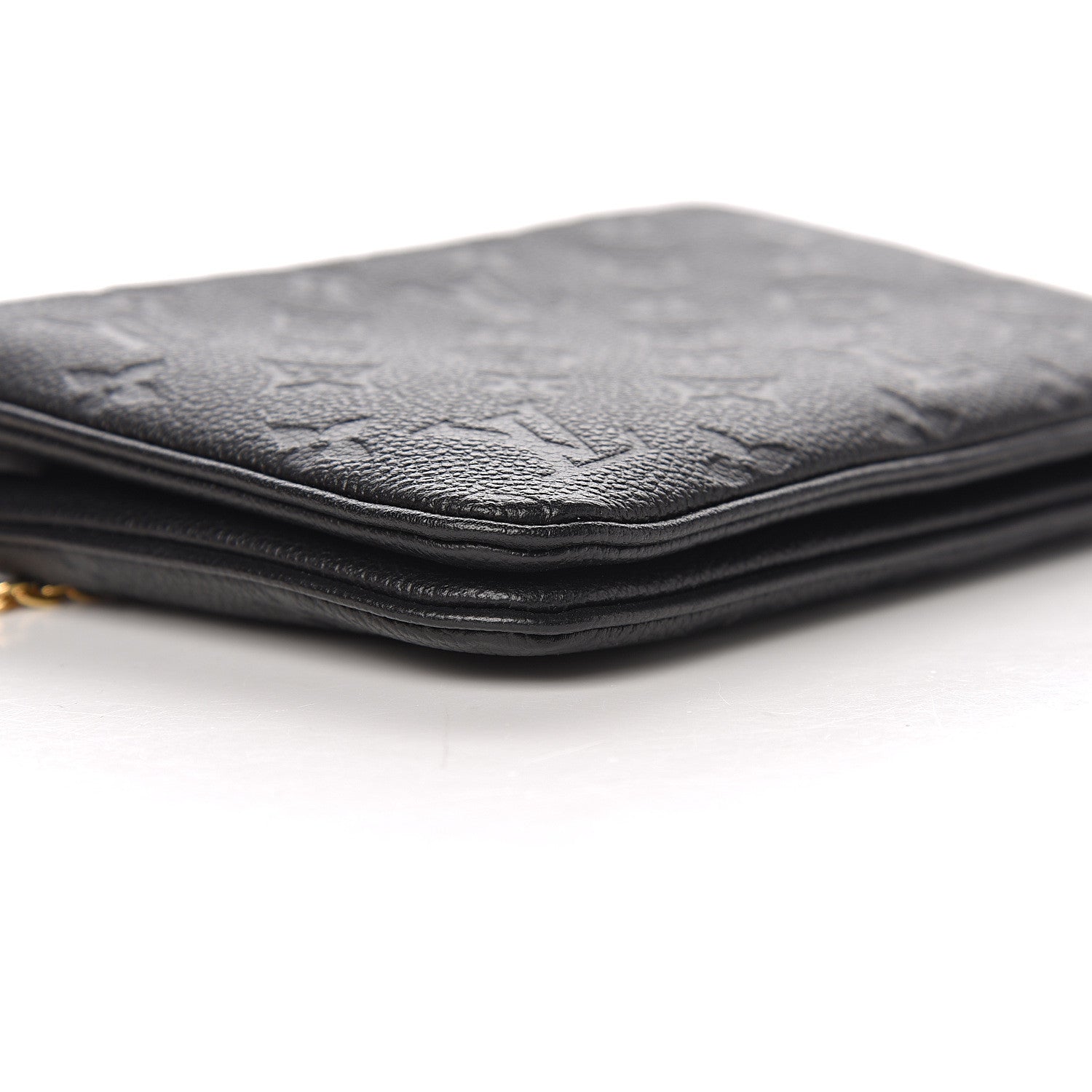Louis Vuitton Empreinte Double Zip Pochette Black 9 of 11