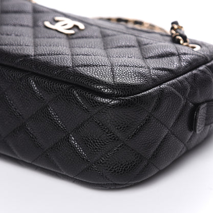 Chanel Caviar Quilted Camera Case Black 9 of 10