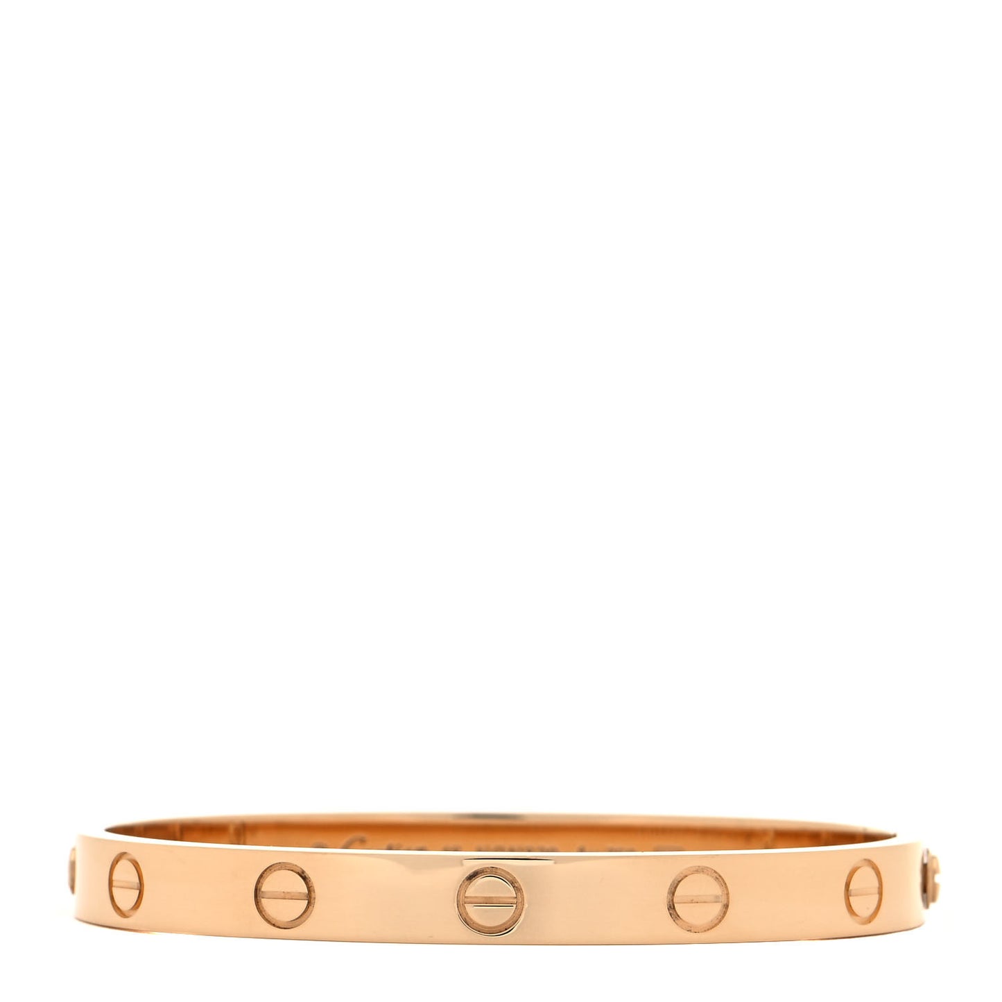 18K Yellow Gold LOVE Bracelet 16