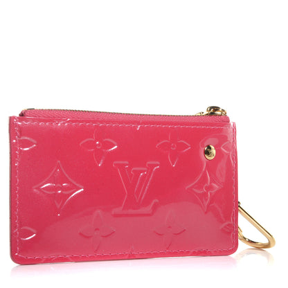 Louis Vuitton Vernis Key Pouch Framboise 3 of 8