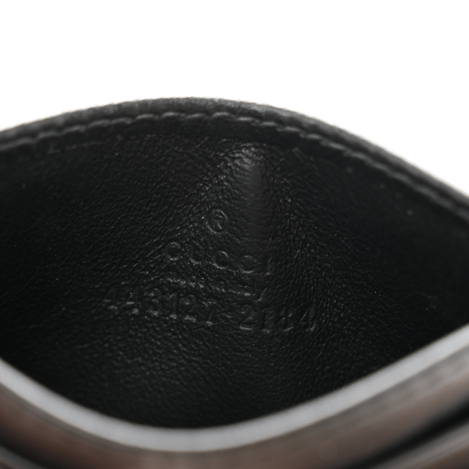 Gucci Calfskin Matelasse GG Marmont Card Holder Black 8 of 9