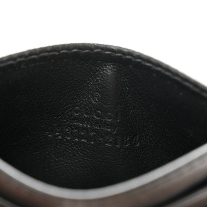 Gucci Calfskin Matelasse GG Marmont Card Holder Black 8 of 9
