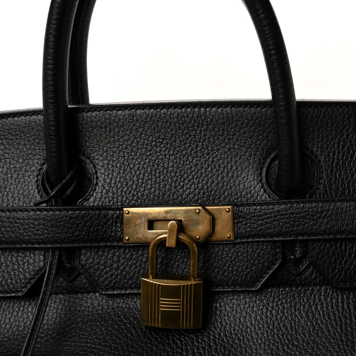 Hermes Ardennes HAC Birkin 45 Black 7 of 9