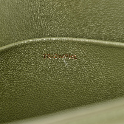 Celine Shiny Calfskin Nano Triomphe Soft Khaki 9 of 12