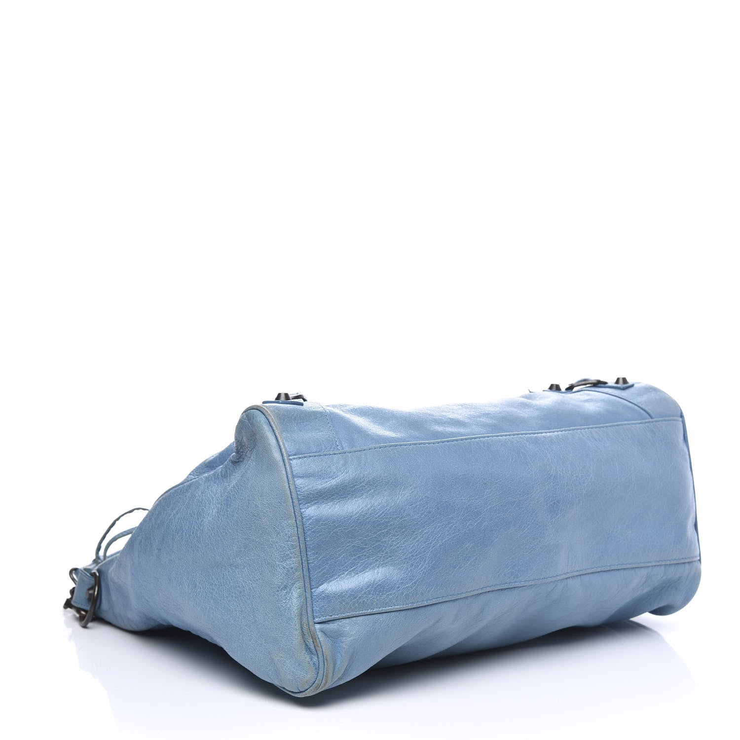 Balenciaga Agneau Classic Hardware Velo Bleu Indigo 3 of 19