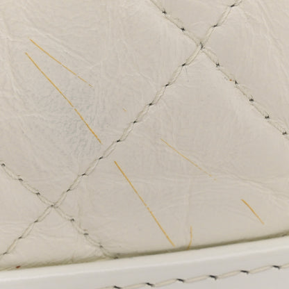 Chanel Aged Calfskin Quilted Small Gabrielle Backpack White 12 of 13