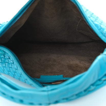 Bottega Veneta Nappa Intrecciato Large Veneta Hobo Turquoise 5 of 14