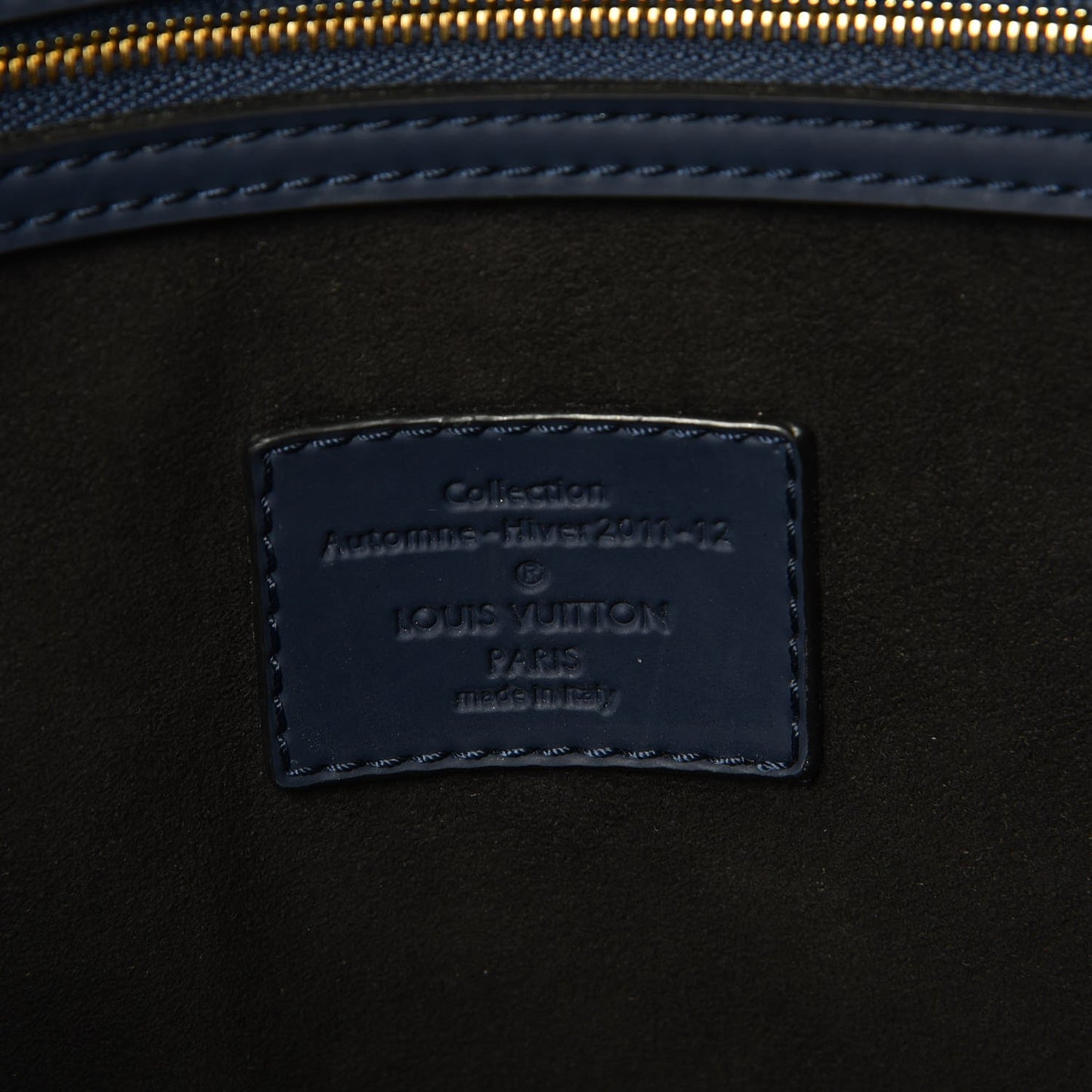 Monogram Addiction Vertical Lockit MM Blue