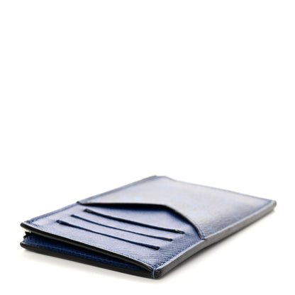 Louis Vuitton Monogram Taiga Coin Card Holder Cobalt 4 of 7