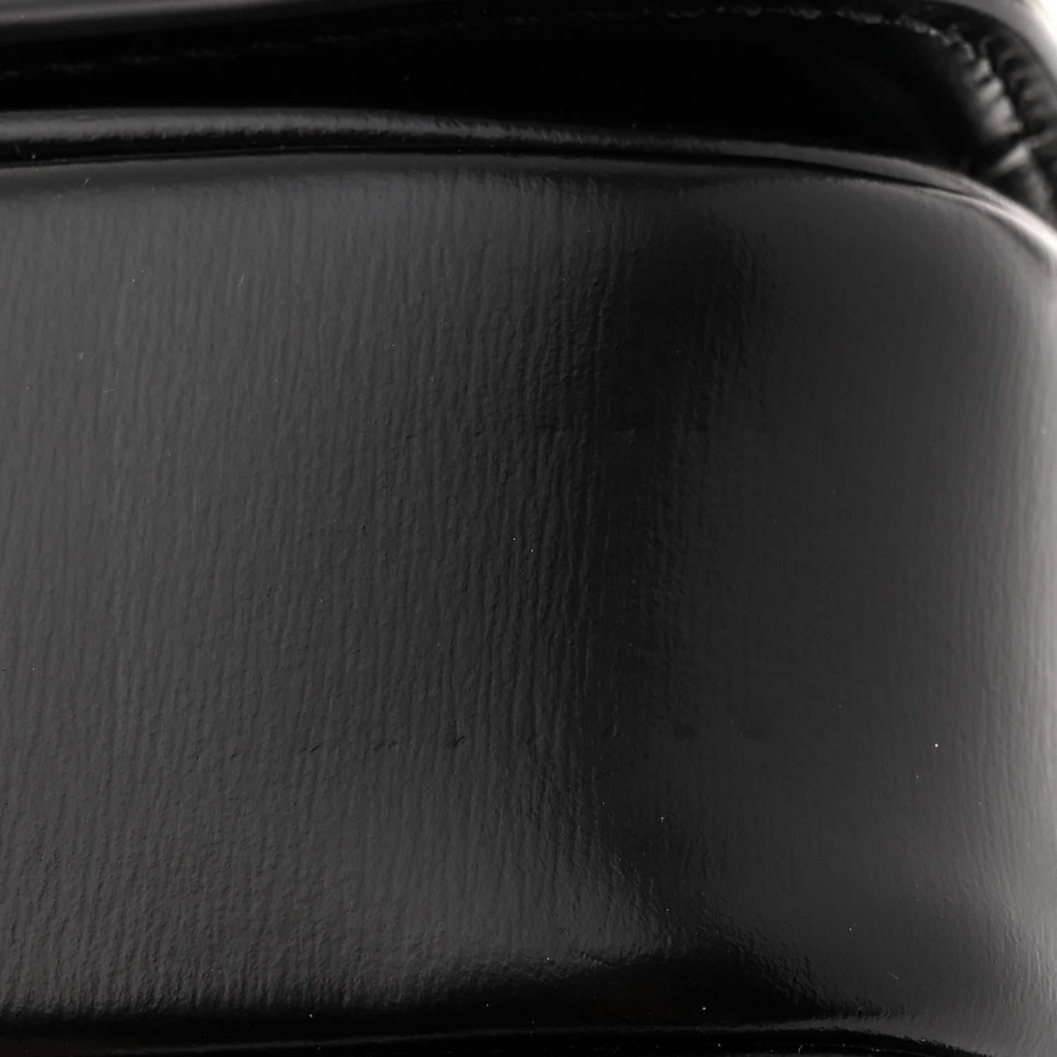 Celine Shiny Calfskin Teen Triomphe Black 12 of 12