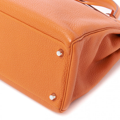 Hermes Togo Kelly Retourne 35 Orange 8 of 32