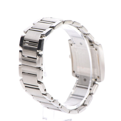 Cartier Stainless Steel 28mm Tank Francaise Automatic Watch 3 of 7