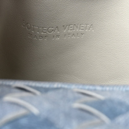 Bottega Veneta Nappa Denim Effect Intrecciato Teen Jodie Hobo Denim 6 of 9