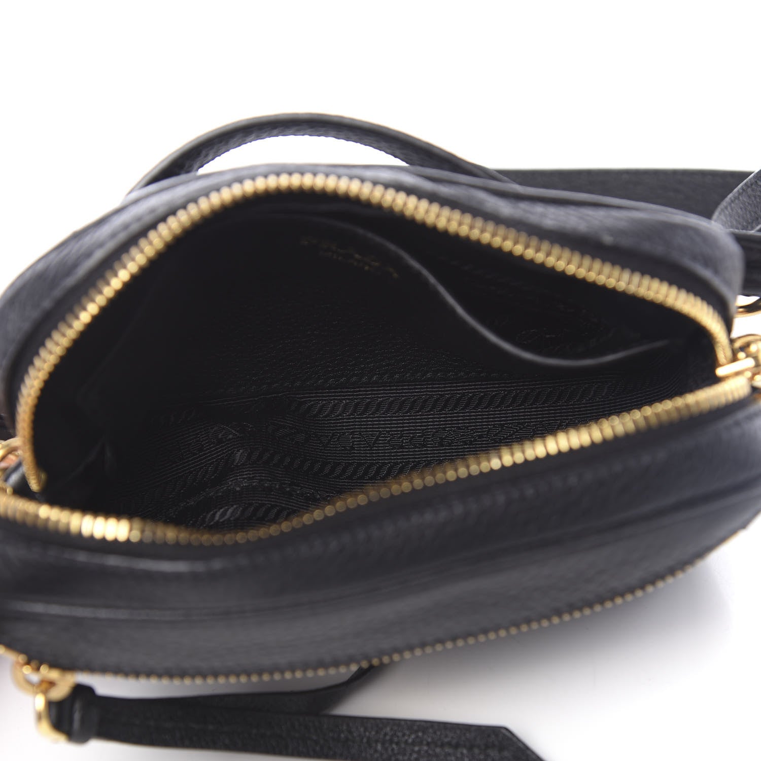 Prada Vitello Daino Belt Bag Black 7 of 12
