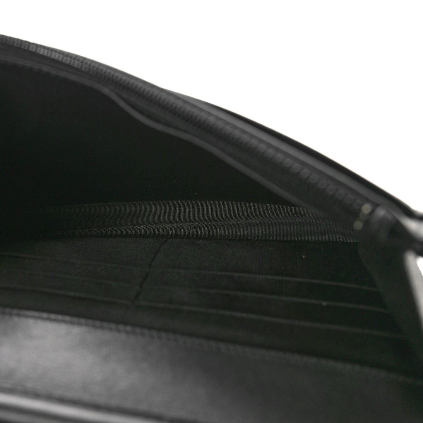 Caviar Quilted Boy Wallet On Chain WOC Black