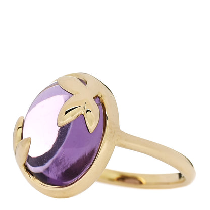 Tiffany 18K Yellow Gold Amethyst Paloma Picasso Olive Leaf Ring 52 6 3 of 7