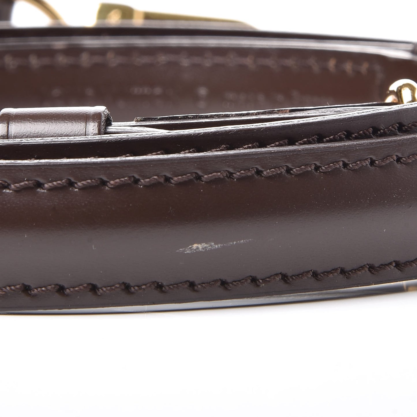 Calfskin 16mm Adjustable Shoulder Strap Brown