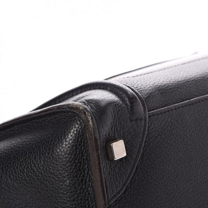 Celine Drummed Calfskin Mini Luggage Black 14 of 18