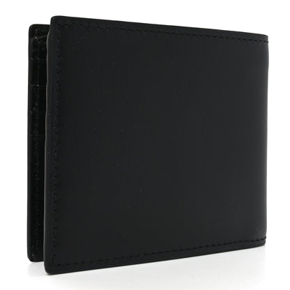 Gucci Plutone Calfskin Logo Bi-Fold Wallet Black 2 of 7