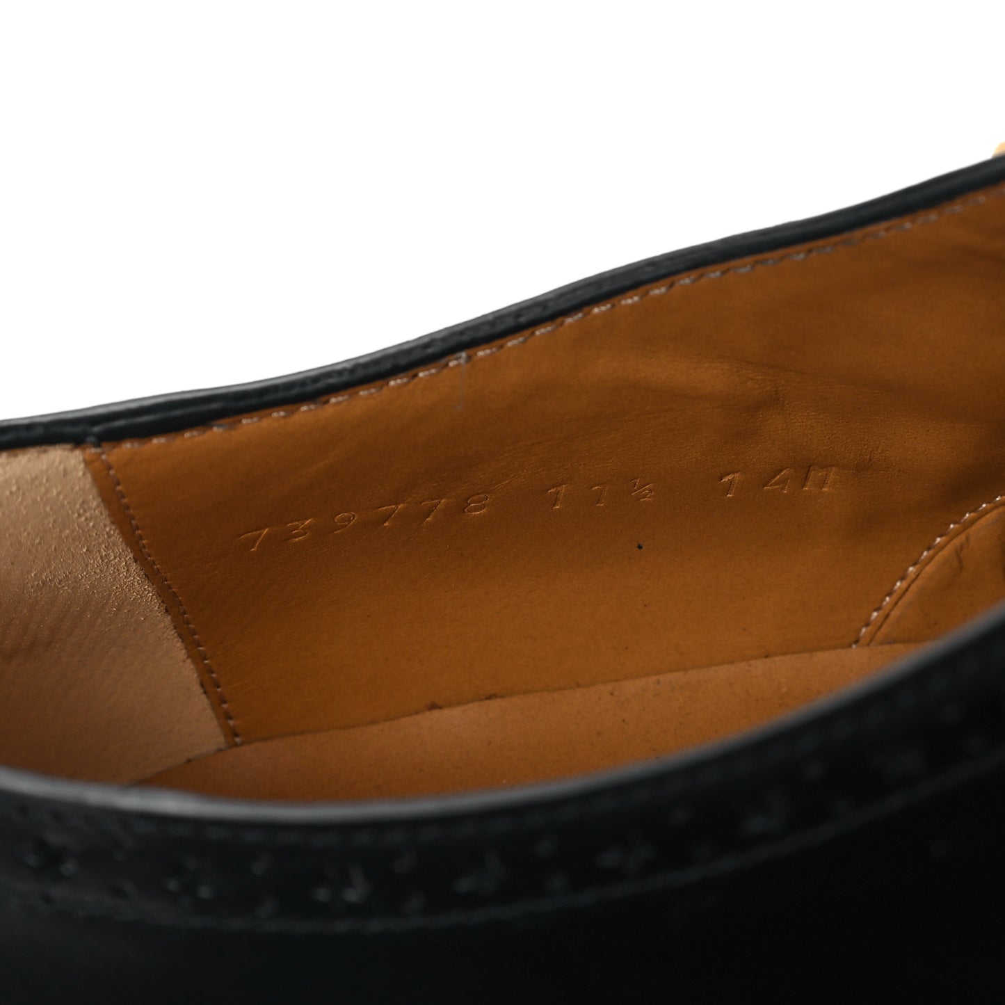 Calfskin Mens Double Monk Strap Loafers 11.5 Black