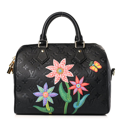 Louis Vuitton LV X YK Empreinte Speedy Bandouliere 25 Black 1 of 8
