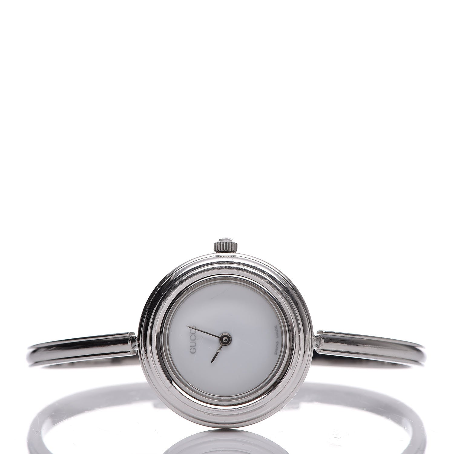 Gucci Stainless Steel 26mm Interchangeable Bezel Quartz Watch 4 of 9