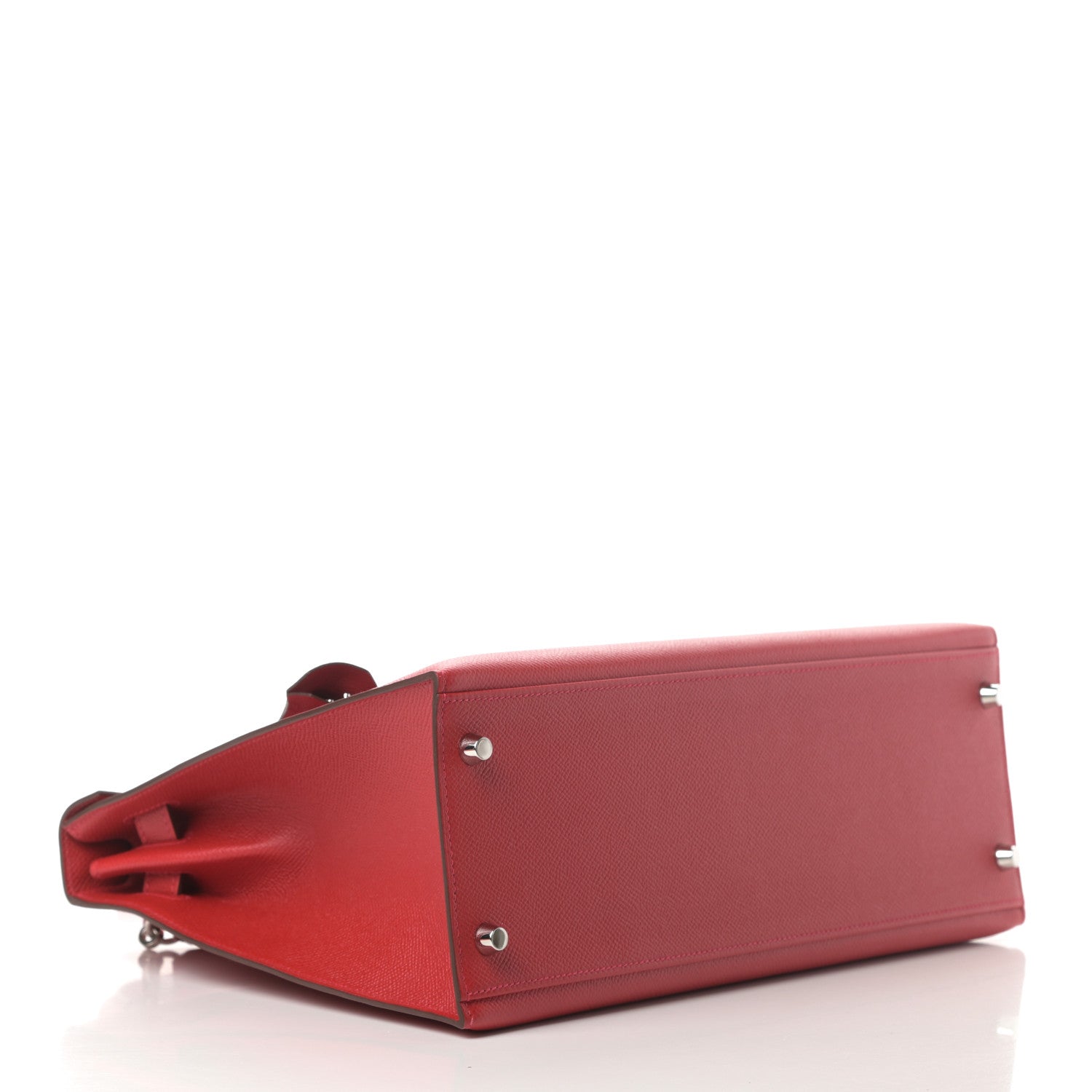 Hermes Epsom Kelly Sellier 32 Rouge Casaque 4 of 11
