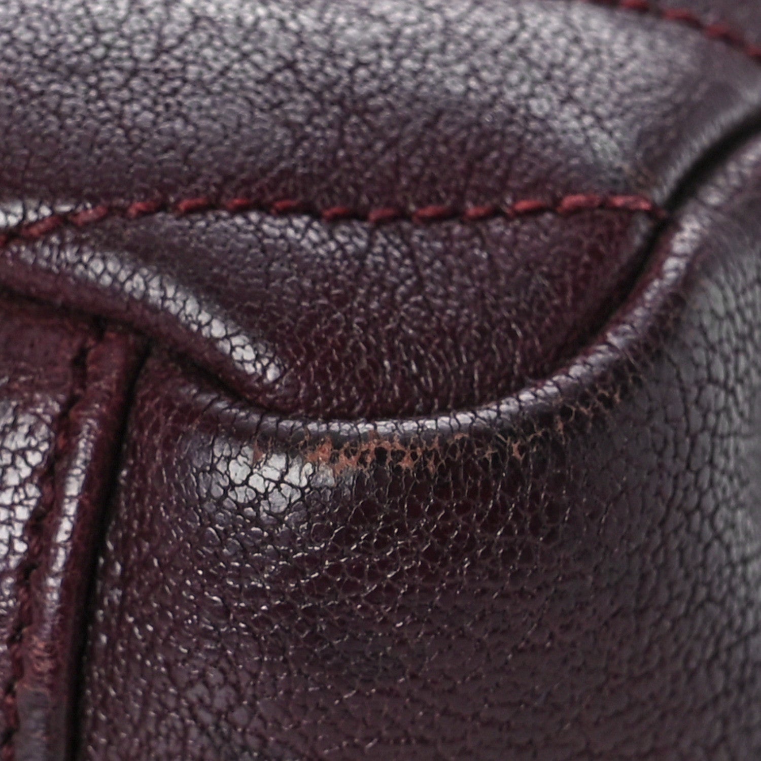 Saint Laurent Sheepskin Matelasse Chevron Monogram Medium College Bag Amaranto 10 of 12