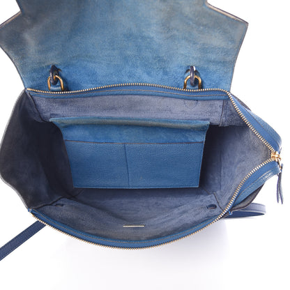 Celine Goatskin Smooth Calfskin Mini Belt Bag Sea 5 of 18