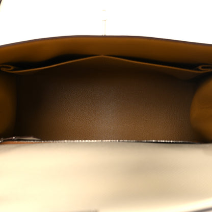 Hermes Epsom Verso Kelly Sellier 28 Nata Ocre 5 of 11