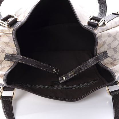 Gucci Crystal Monogram Medium Abbey Shoulder Bag Dark Brown 5 of 10