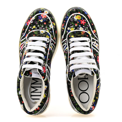 Jimmy Choo Nylon Ditsy Hawaii Sneakers 36 Multicolor 5 of 9