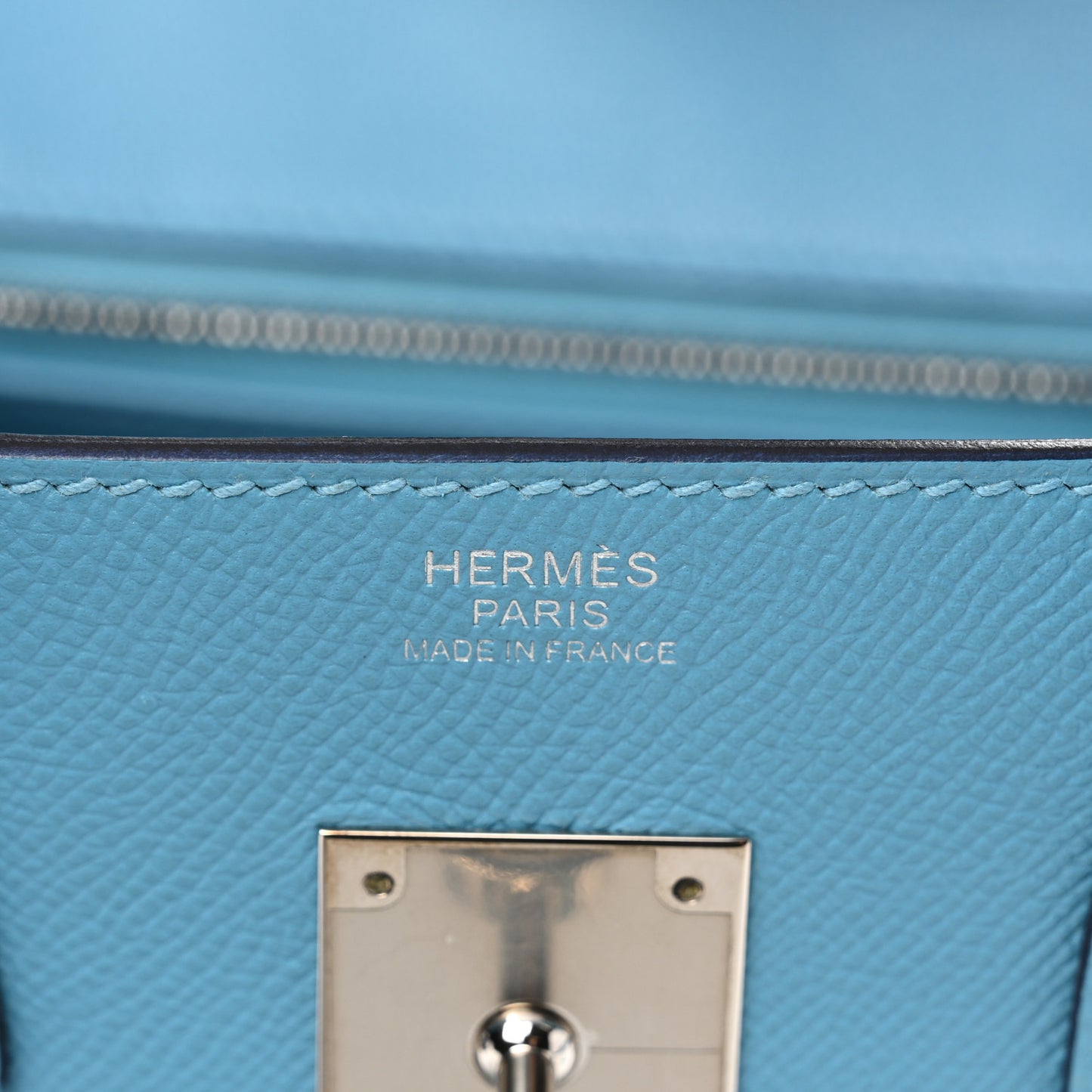 Epsom Birkin 30 Bleu Du Nord
