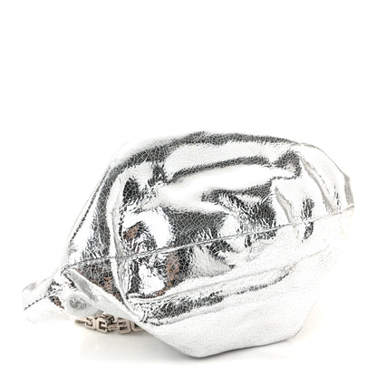 Givenchy Metallic Calfskin Kenny Mini Shoulder Bag Silver 4 of 10